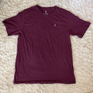 Psycho Bunny Burgundy Short Sleeve Tee